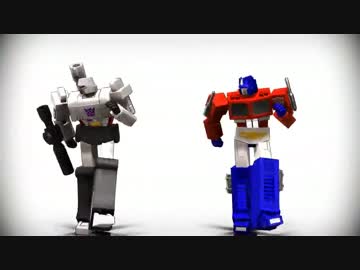 【MMDTF】破壊大帝と司令官がBad Apple!! Remixを踊りました