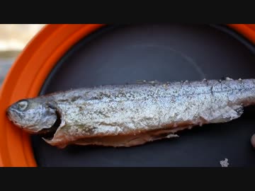 【釣ってＢＢＱ】ニジマス【管理釣り場】