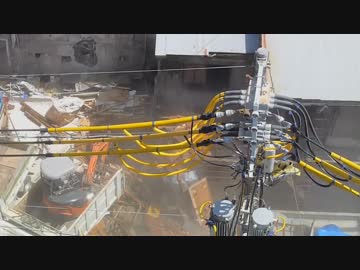 解体工事　あぶねー