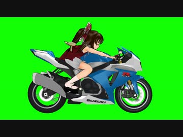 眠るKNN姉貴BB＆バイクに乗るKNN姉貴GB.macho
