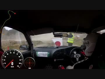 近畿ダートラ第二戦行ってきた。一本目でスピンしちゃった(-_-;)