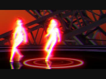 【MMD】千早と美希 TバックでWAVE HD 60fps【トランザム】