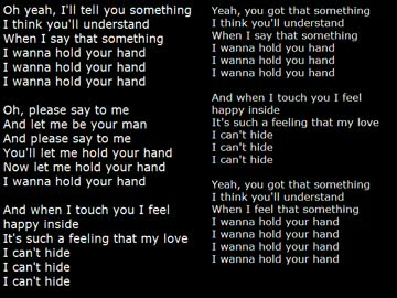 I want to hold your hand【デフォ子＆テト】