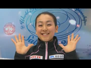 【英ユロスポ実況字幕付】 浅田真央 2014世界選手権 SP