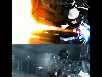 【比較】どう見ても艦これ【第12回MMD杯本選遅刻組】