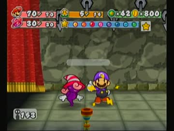 ペーパーマリオRPG 100階ダンジョンに挑戦してみた １