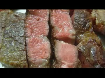 アメリカの食卓 295 TボーンステーキをA1ソースで食す！【牛肉週間④】
