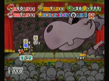 ペーパーマリオRPG 100階ダンジョンに挑戦してみた ７