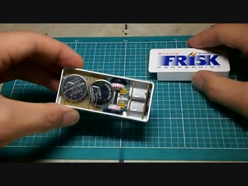 フリスクを走らせてみた【ライントレーサ】