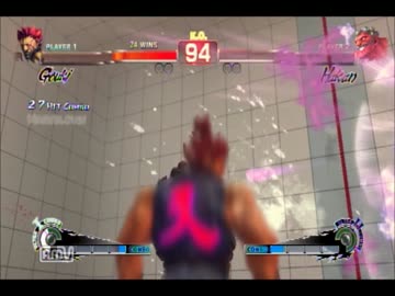 死体蹴りガチ勢　SUPER STREET FIGHTER Ⅳ ver.2012