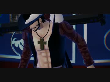 ミホークモデル配布 Suit Tie Mmdワンピ ニコニコ動画