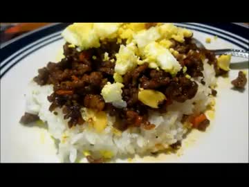 アメリカの食卓 296 牛ひき肉のドライカレーを食す！【牛肉週間⑤】