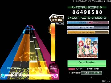 【創作譜面】 Cutie Panther  【K-shoot mania】