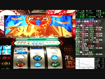 パチスロ 獣王 ～王者の帰還～設定6 02ヤッホｗ