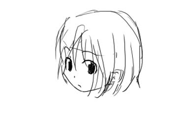 【手描きアニメ】風