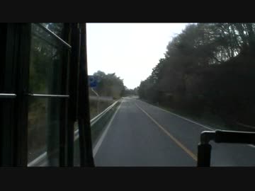 【前面展望】道の駅やまだー釜石駅前①【岩手県交通】