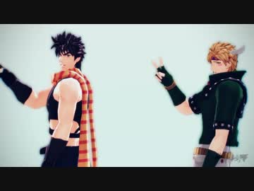 【MMD】2部波紋戦士でエンゼルフィッシュ