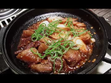 【ムコ殿シリーズ】牛スジのにんにく焼き