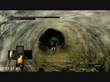 55分52秒 黒騎士の斧槍 赤涙 モバグルート ダークソウルrta最速 ニコニコ動画