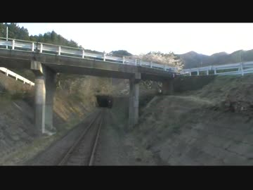 【前面展望】釜石ー唐丹【三陸鉄道・南リアス線】