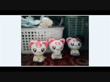 スイートプリキュア ハミィぬいぐるみのトイレタイム