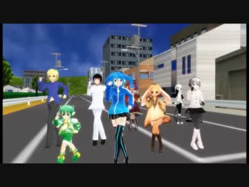MMD lllトゥルティンアンテナlll　実態（？）エネちゃんと愉快なご近所編