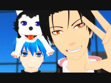 【MMD黒バス】エンゼルフィッシュ【ｗ影】