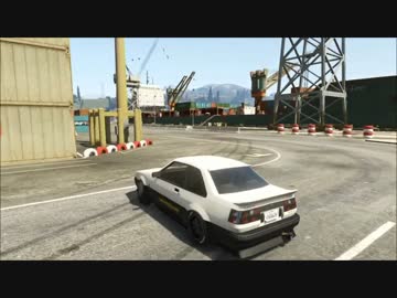 【GTAオンライン】　フト　ドリフト　練習走行　【編集テスト】