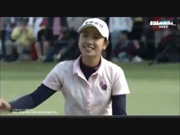 女子ゴルフ フジサンケイレディス最終日(2014.4.27) 韓国実況