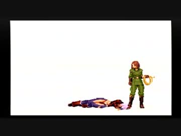 KOF2002　ストリングス・ショット　タイプCで女性キャラに勝利してみた