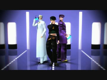 【MMD】露伴+αでLUVORATORRRRRY!【ジョジョ】