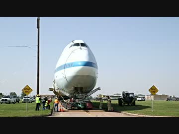 Shuttle Carrier Aircraft's big move to Space Center Houston