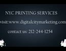NYC Printing services.wmv
