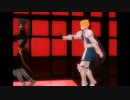 【MMD】下町でBad Apple!!【サイズ修正】