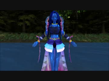 【MMD-OMF4】四精霊ウンディーネ