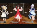 霊夢と魔理沙と咲夜でにんじゃりばんばんinヴワル魔法図書館