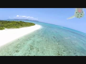 【空撮】DJI_PHANTOM　沖縄県竹富島　アイヤル浜【2014】