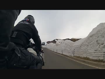 隼ロロ号で行く！志賀草津高原ルート雪の回廊 タンデムツーリング