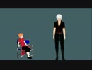 【MMD銀魂】 神楽と銀さんが「doubt」を仲良く踊った