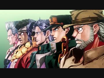 ジョジョ三部のOPをごちうさにしてみた【ＯＰ差し替え】