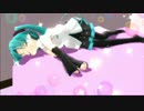 【MMD】とにかく眠くてしょうがないらぶ式ちびミクED風【ボカロ】