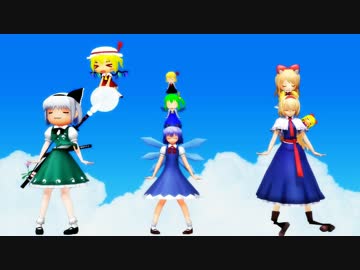 【MMD】外部親のテストがてら色々くっつけて踊らせてみた