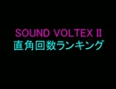 【SOUND VOLTEX II】直角回数ランキング【～2014/05/01】