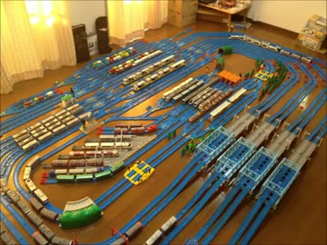 【プラレール】二面四線の駅の作り方を考えるpart3