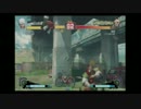 USF4　松坂世代。(エレナ) vs ハメ王(本田) 剛拳(剛拳)
