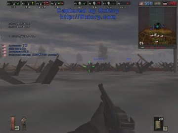 BF1942 OYZ鯖カスタムマップイベント Omaha Sector D  2014/5/5