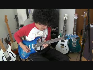 【５万円ギター】ピックアップ交換して演奏してみた【アフロ】