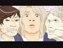 【APヘタリア】三人のおに…おβακαさん【手描き】