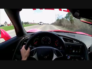 コルべット で ドライブ [バイノーラル録音]