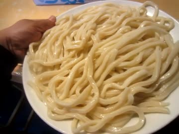 武蔵野肉うどん『いろは』の肉うどん特大盛り１ｋｇ